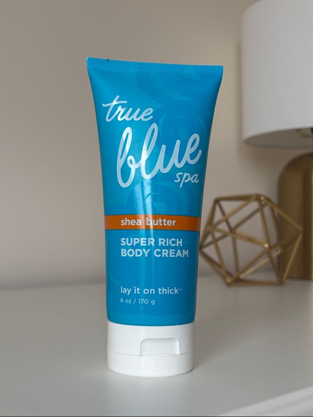 DISCONTINUED Bath & Body Works True Blue Spa Shea Butter Super Rich Body Cream